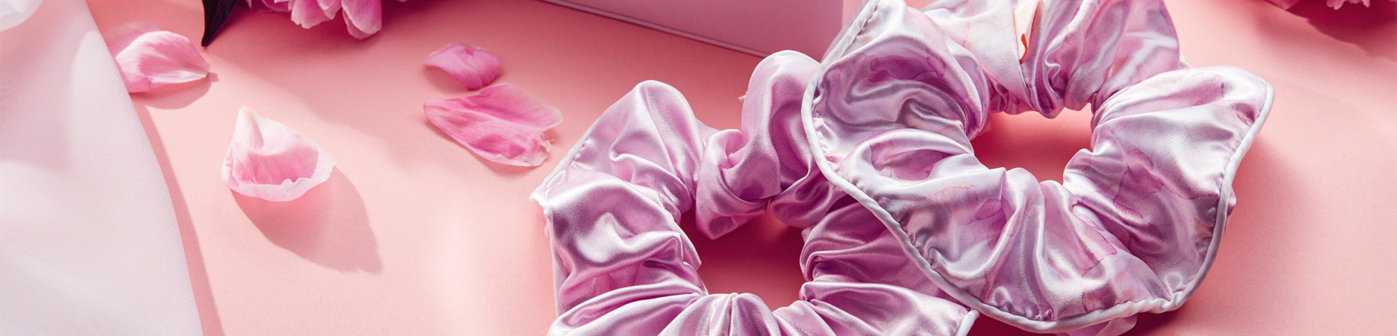 Satin scrunchies