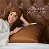 Silky Satin Eye Mask - Cardamom