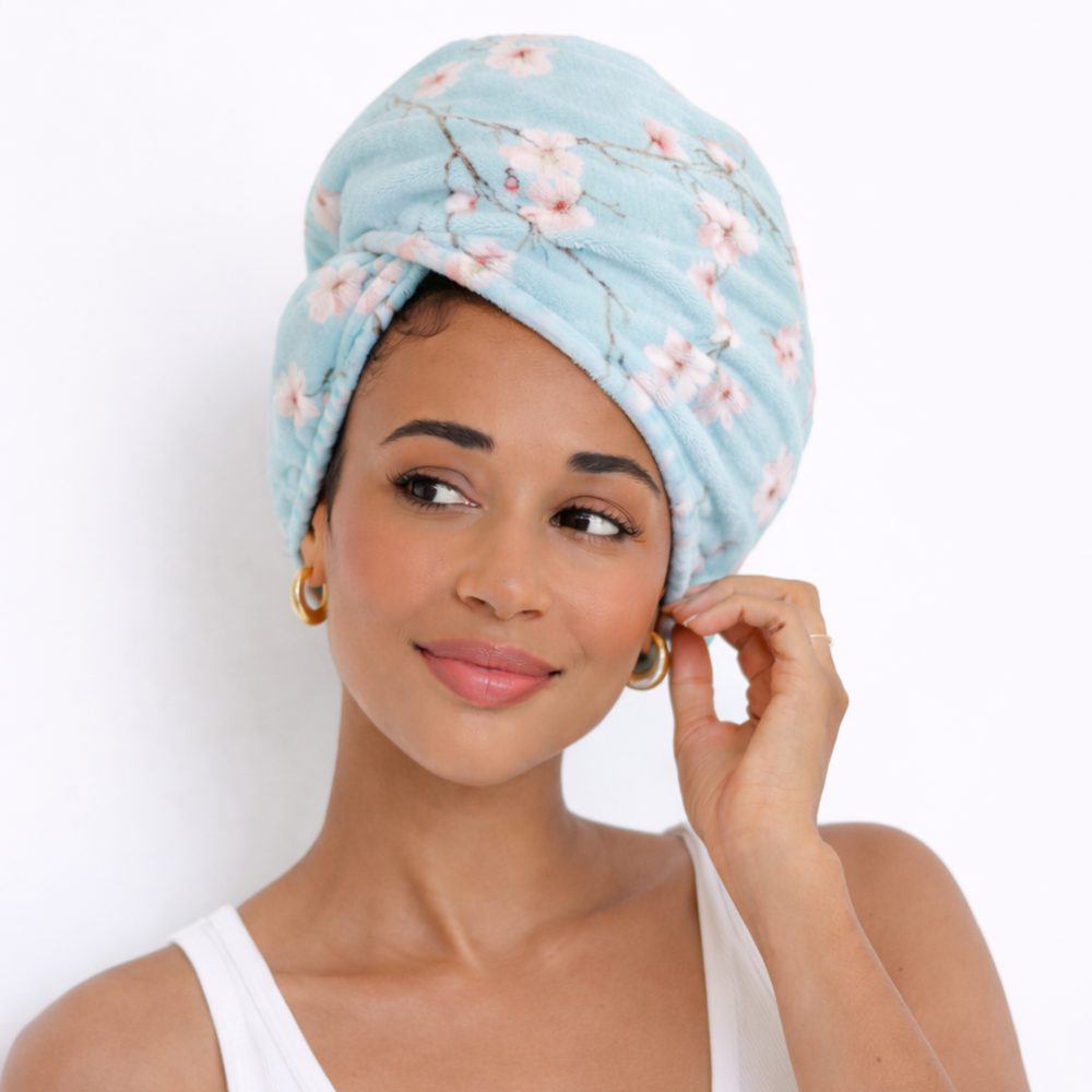 Sakura Hair Towel