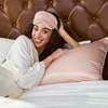 Silky Satin Pillowcase - Peony