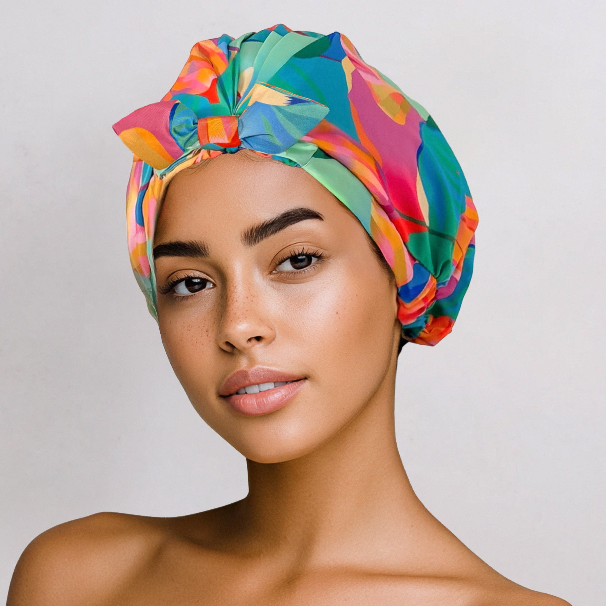 Oprah's favorite things shower cap - Clementine – Grace & Company