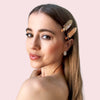 Metallic Creaseless Clips - Gold