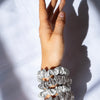Skinny Satin Scrunchies 4pk - Cascais/Half Moon Bay