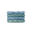 Skinny Satin Scrunchies 4pk - Harbour Island/Sag Harbor