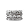 Skinny Satin Scrunchies 4pk - Cascais/Half Moon Bay