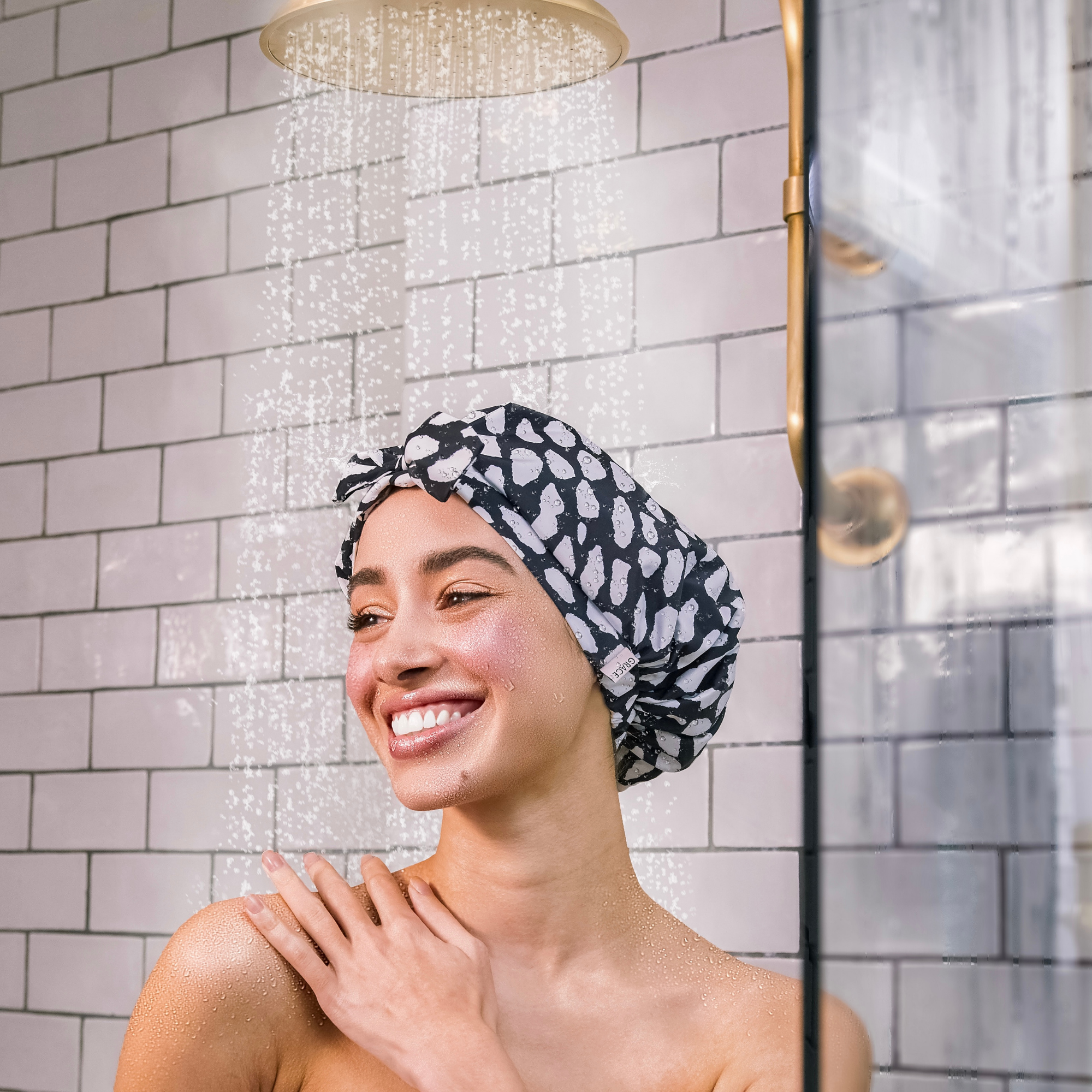 Best shower cap for best sale curly hair